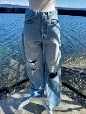 Denim Forum Joni High Rise Loose 29L Jeans Size 25